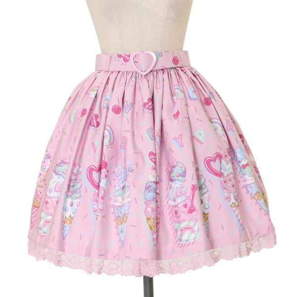 Angelic Pretty Decoration Ice Cream ピンク ♱ 𝖒𝖎𝖕𝖚♱ | decoration ice cream🍦🎀🩷 頭モノ、どうする