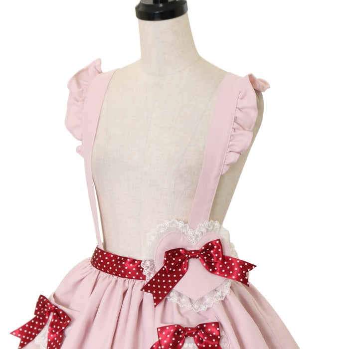 ねこくみゃちゃんドットリボンスカートangelic pretty