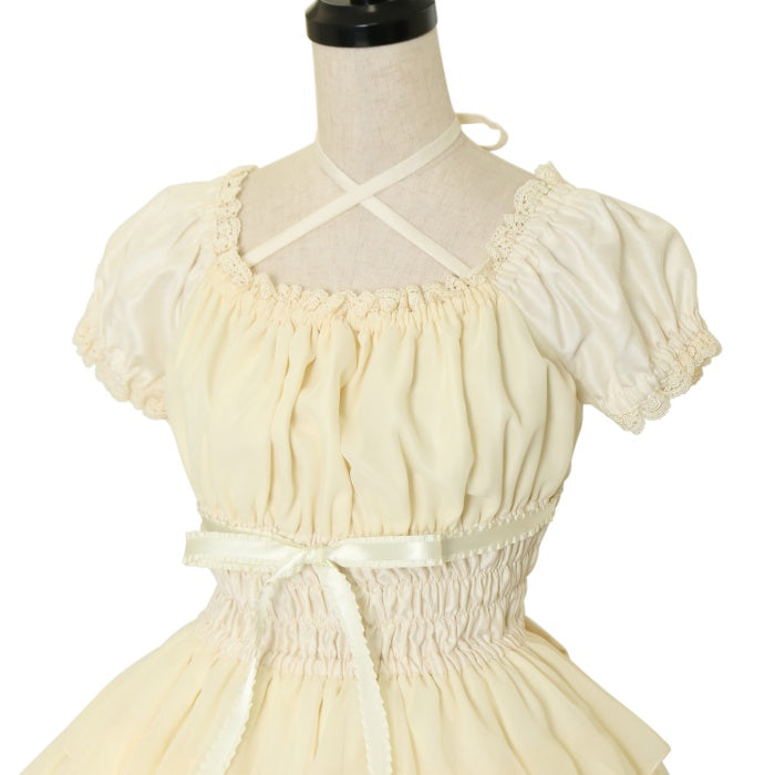 USED】シフォンフリルワンピース | Pina sweetcollection | ロリータ 
