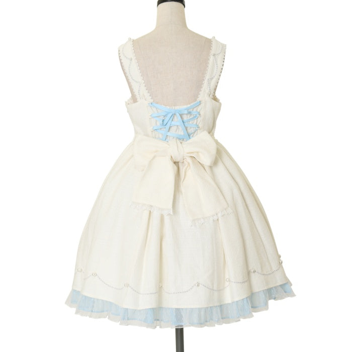 USED】しろくまアップリケジャンパースカートSet | Angelic Pretty