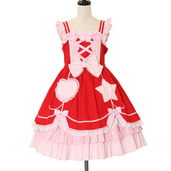 Angelic Pretty　夢見るfantastic balloon JSK 夢見るFantastic Balloonジャンパースカート