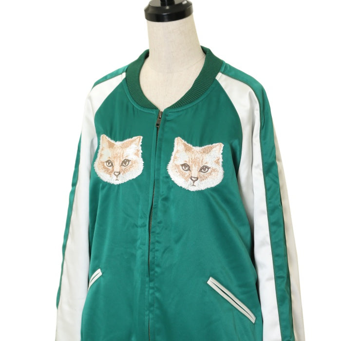 candy stripper 猫 刺繍 ブルゾン スタジャン MA-1 レア Candy