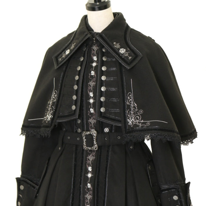 新品】ozz チャイナ風ケープコート