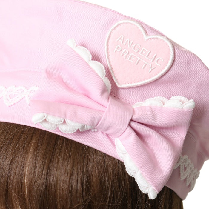 USED】Heartワッペンベレー | Angelic Pretty | ロリータ ゴスロリ