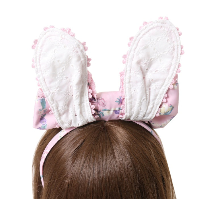 Flower garden tea timeカチューシャ ピンク 新品 USED】Flower Garden Teatimeカチューシャ| Angelic Pretty Wunderwelt