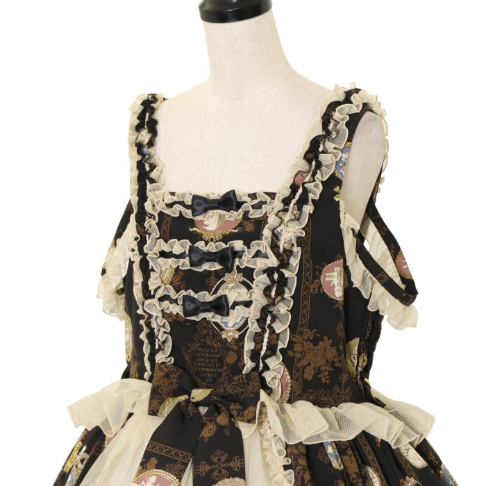 メタモルフォーゼ☆Vintage cameoチュールフリルリボンdressフルセ 楽天市場】メタモルフォーゼ Vintage cameo チュールフリル