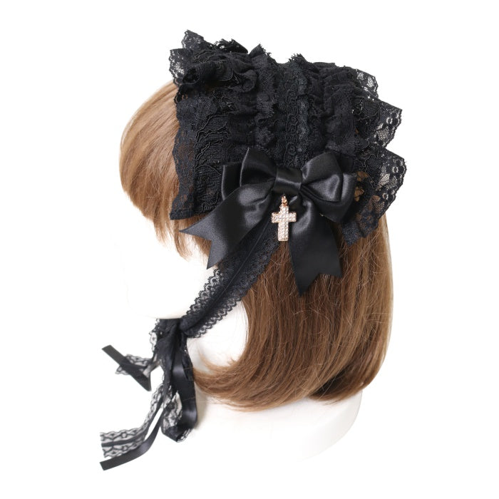 【後払い手数料無料】 USED】ブリム付きヘッドドレス | ロリータ | metamorphose ヘアアクセサリー