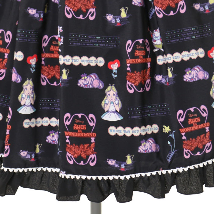 USED】Disney Alice in Wonderland / ジャンパースカートセット