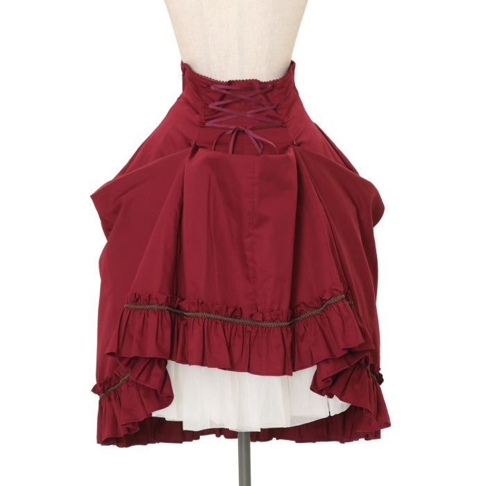 【美品】ヴィクトリアンメイデン　ノーブルスカート Victorian maiden - ロングバッスルスカートの通販 by Anna's