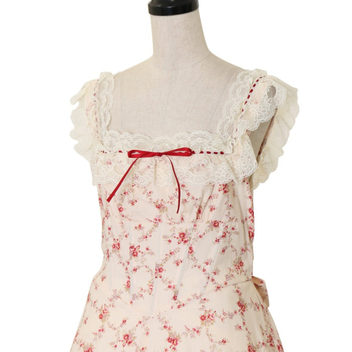 lacemade「ラズベリー」コルセットドレス M ラズベリー」コルセットドレス