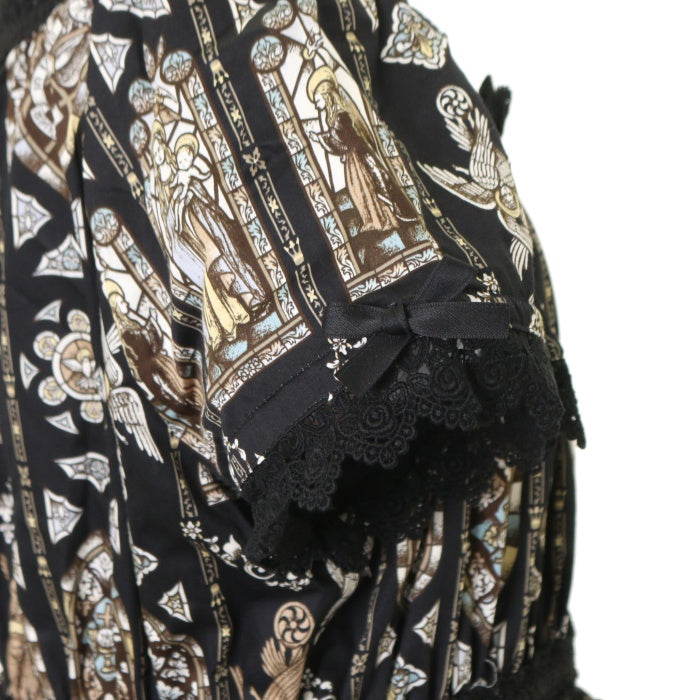 USED】恋月姫ステンド天使柄ハイウエストワンピース | BABY, THE STARS