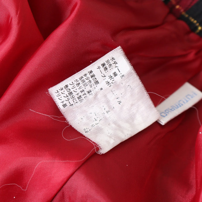 USED】パレード紋章 チェックフリルスカート | PUTUMAYO Wunderwelt