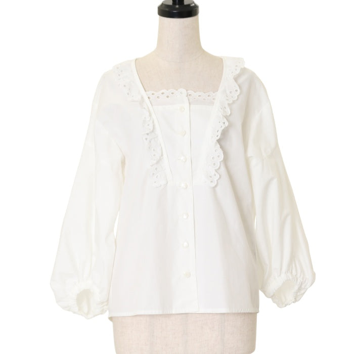 MILK - milk コットンレースブラウス New IDOL ブラウス - MILK MILKBOY OFFICIAL ONLINE SHOP | milk