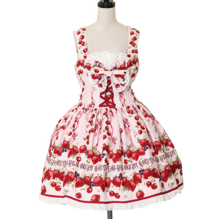 BABY Strawberry’s Heart Drops柄スカート 8ace92d3-a6e7-42d6-99b1-