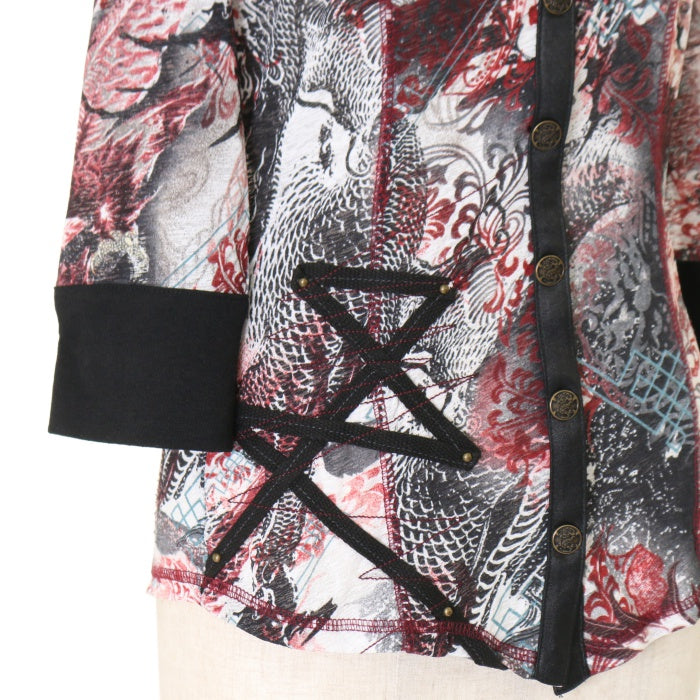 USED】croce 和柄シャツ | Ozz On Wunderwelt Online Shop - Gothic