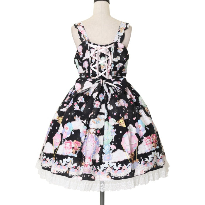 Angelic Pretty サロペットスカートset 🌟HAPPY ファッション Angelic Pretty サロペットスカートset