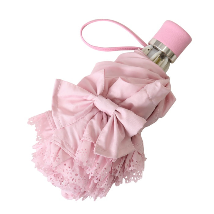 USED】フリルミルフィーユ折りたたみアンブレラ | Angelic Pretty