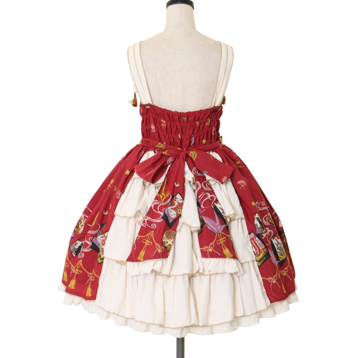 メタモルフォーゼ　こい恋花かるた　ジャンパースカート　ロリータ メタモルフォーゼ こい恋花かるた ジャンパースカートセット