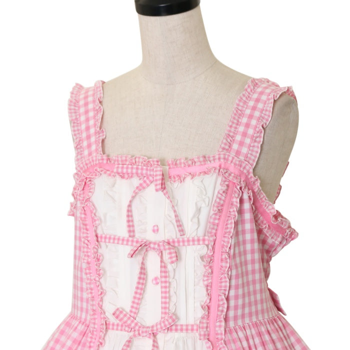 ワンピース angelic pretty little house JSK Angelic Pretty Little Houseジャンパースカート