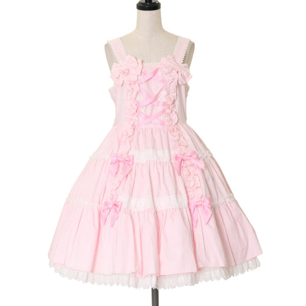 USED】肩リボンジャンパースカート | Angelic Pretty | ロリータ