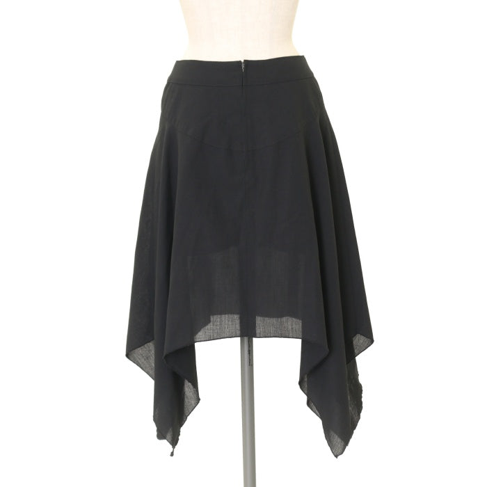 USED】PEACE NOW イレギュラーベルトスカート | BLACK PEACE NOW