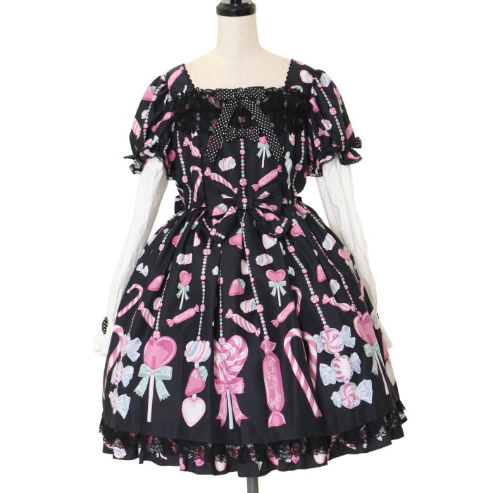 USED】Candy Ornamentワンピース| Angelic Pretty Wunderwelt - Gothic