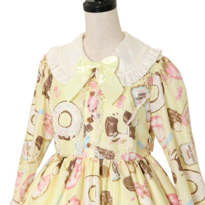 USED】Baked Sweets Paradeワンピース| Angelic Pretty Wunderwelt