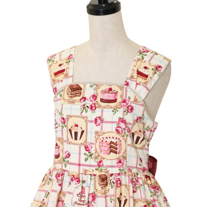 たらこ*【新品】シャーリーテンプル ローズカフェプリントジャンパースカート ♡New Arrival News♡ローズカフェプリント発売のお知らせ
