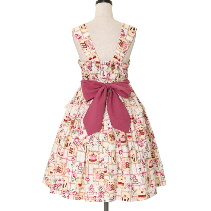 たらこ*【新品】シャーリーテンプル ローズカフェプリントジャンパースカート ♡New Arrival News♡ローズカフェプリント発売のお知らせ