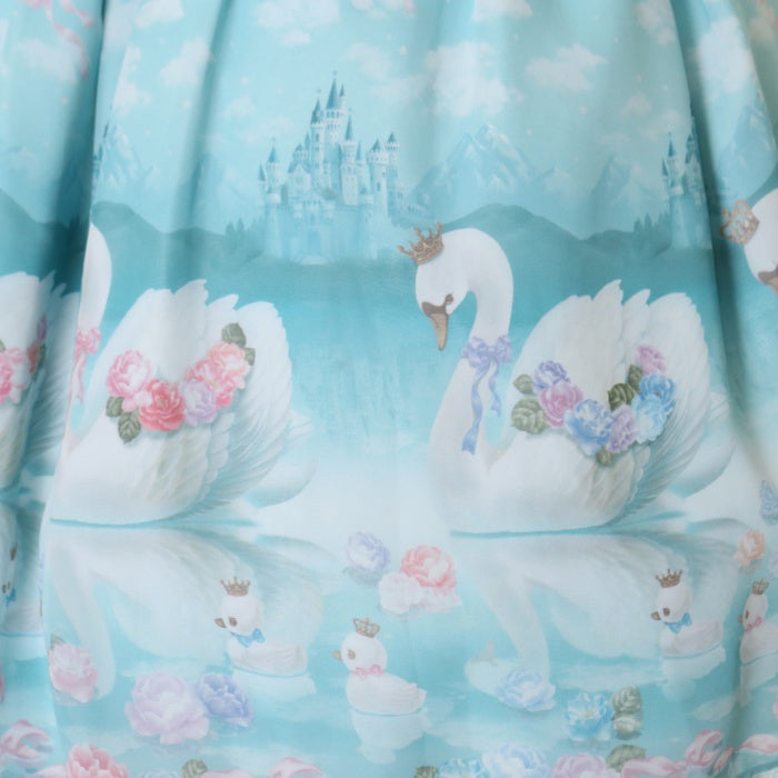 angelic pretty Milky Swanワンピース Milky Swan Mini Sleeve OP by Angelic Pretty