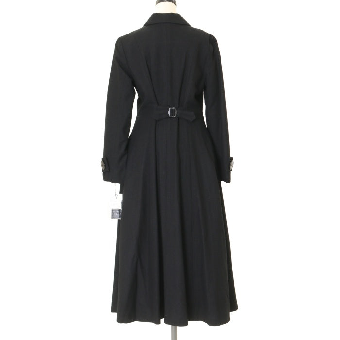 USED】【Mサイズ】飾りベルトウールロングコート | BLACK PEACE NOW 