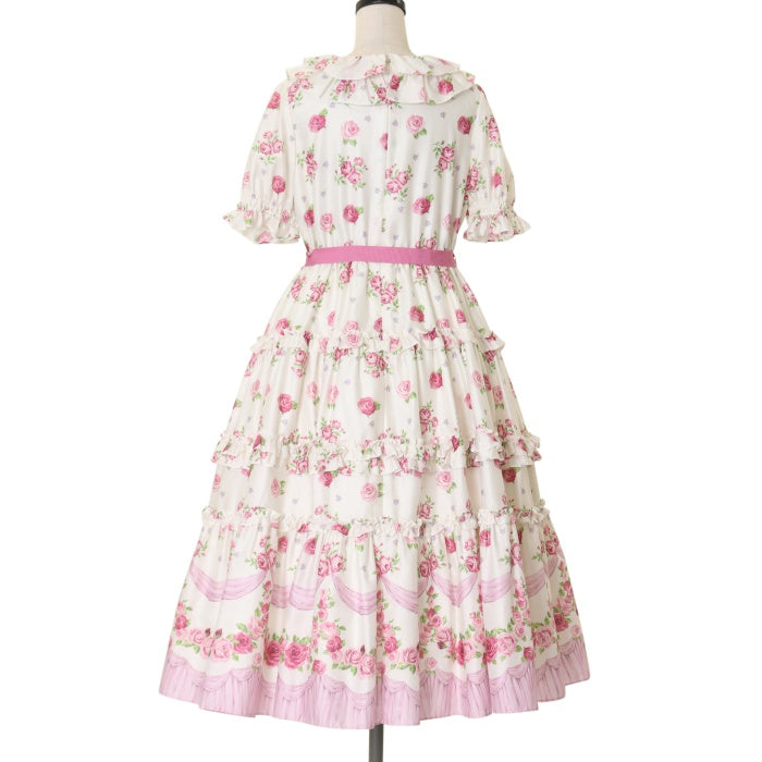 USED】【Mサイズ】フリルROSEドレス | Emily Temple cute