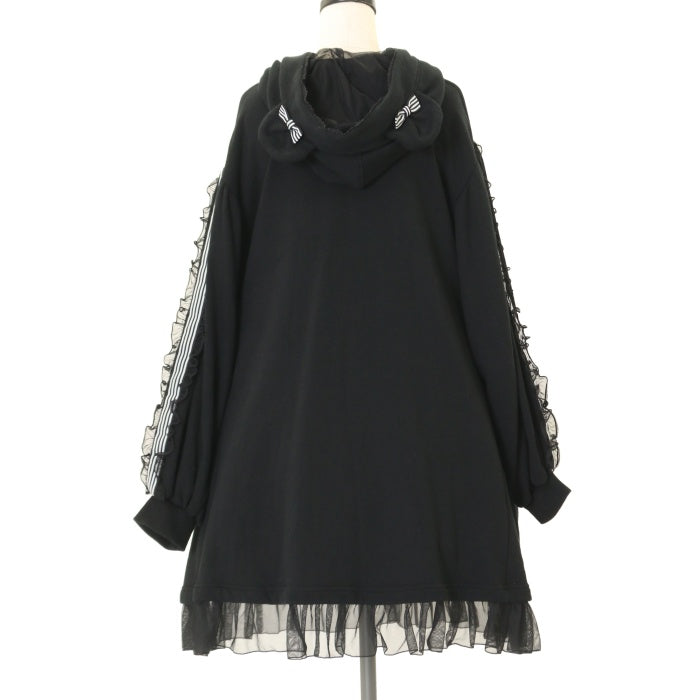 Angelic Pretty Bearストライプリボンカットワンピース USED】Bearストライプリボンカットワンピース | Angelic Pretty