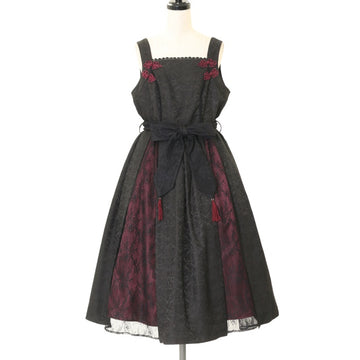FRILL　ジャガードJSK　ゴスロリ　アトリエボズ　モワティエ　ミホマツダ FRILL ジャガードゴシックJSK アトリエボズモワティエミホマツダ