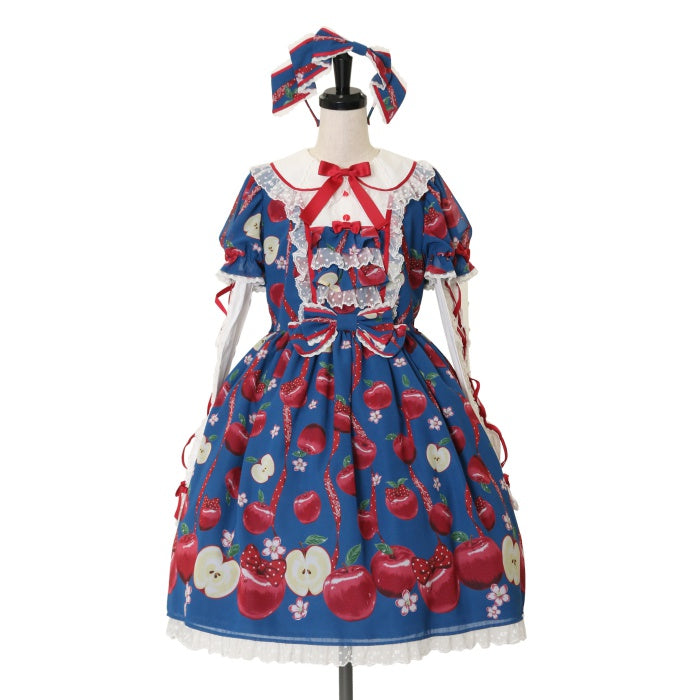 USED】Girly Apples付け袖ワンピースSet | Angelic Pretty