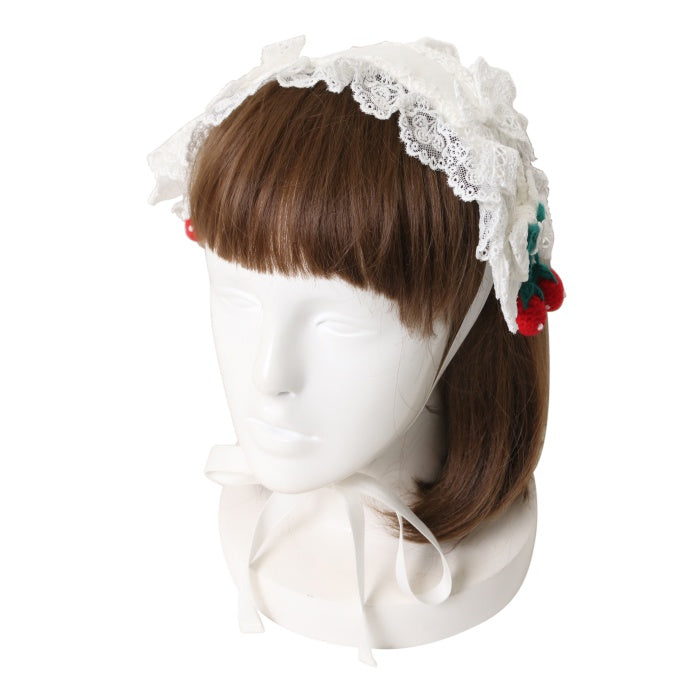 Angelic Pretty おめかしBerry編みぐるみヘッドドレス USED】おめかしBerry編みぐるみヘッドドレス | Angelic Pretty