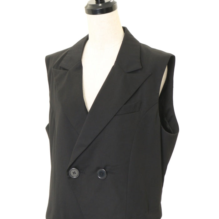 USED】【For Men/Mサイズ】ロングベスト | BLACK PEACE NOW | ロリータ 
