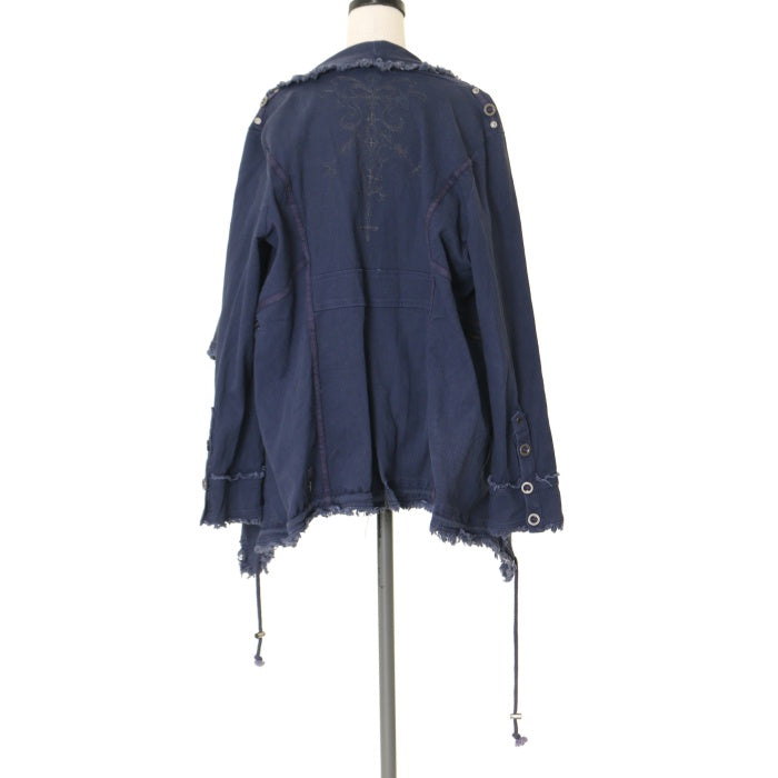 ozz croce♦︎ジャケット USED】croce 飾り刺繍カットオフジャケット | Ozz On Wunderwelt