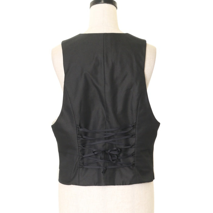 EXCENTRIQUE コルセット ベスト ブラック 別珍 （EXCENTRIQUE - closet  