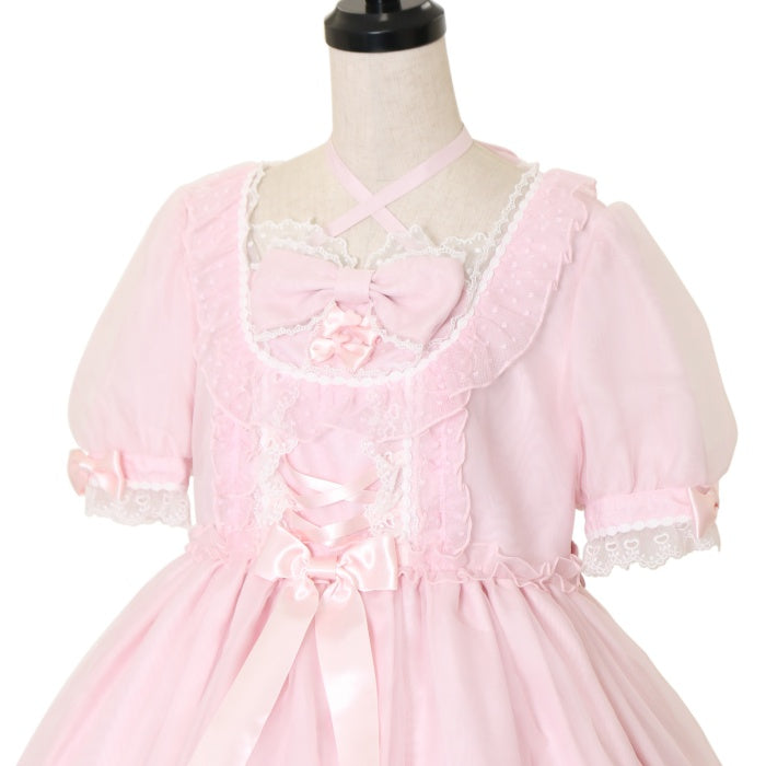 USED】Lovelyオーガンジーワンピース | Angelic Pretty | ロリータ 
