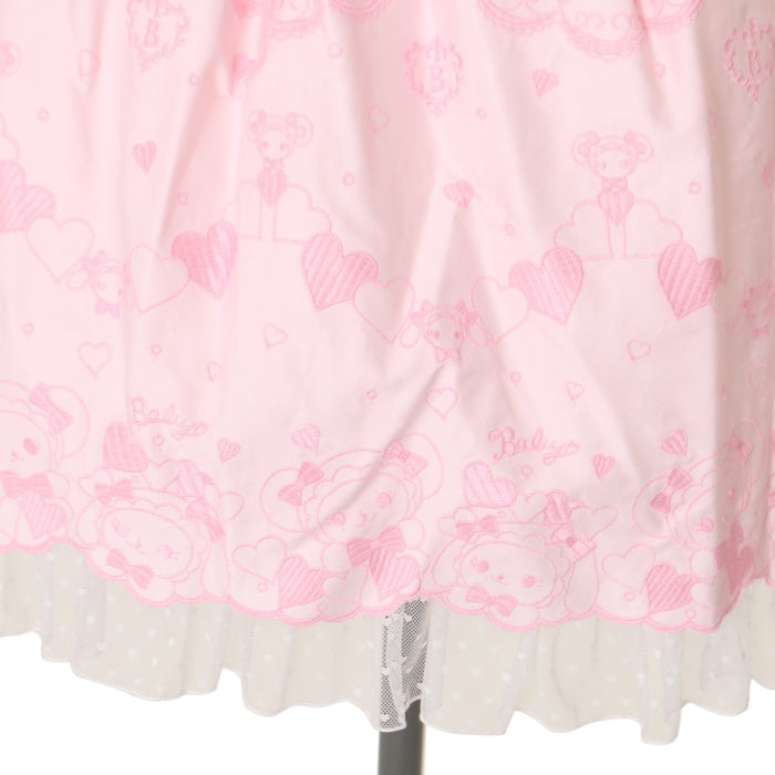 くみゃちゃんのLove Heart Embroideryジャンパースカート BABY くみゃ