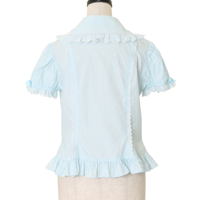 USED】半袖レースジャボ付ブラウス | Angelic Pretty | ロリータ