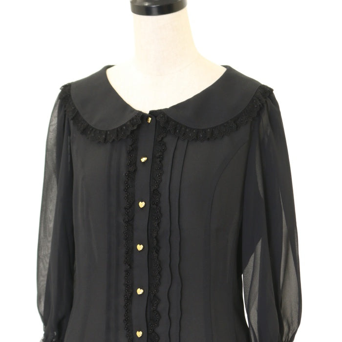 USED】【Mサイズ】お袖シフォンブラウス | Innocent World | ロリータ  