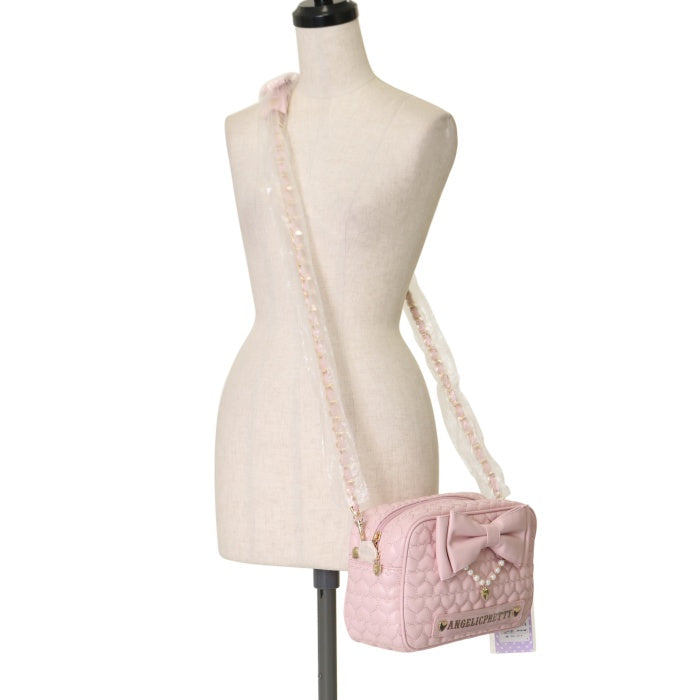 USED】Heartキルティングショルダーバッグ | Angelic Pretty