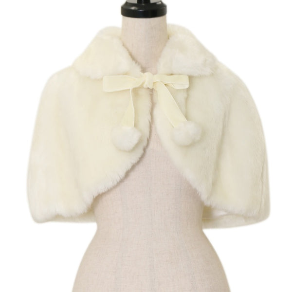 USED】もこもこファーケープ | Angelic Pretty Wunderwelt Online Shop 