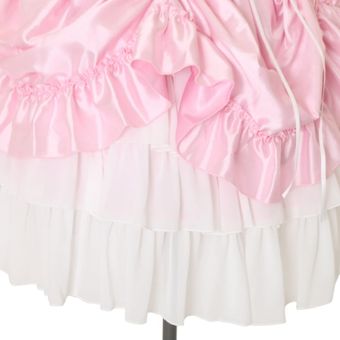 ATELIER PIERROT☆Bustle Corset Dress☆ピンク Rose Jacquard Bustle Corset OP (2025) by Atelier Pierrot