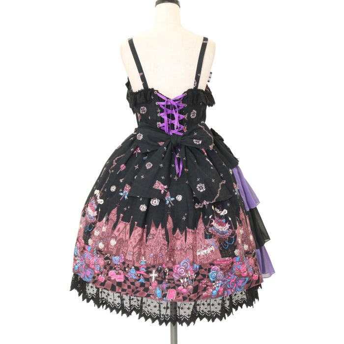 ギルティメルティスイーツタウン柄JSK Guilty Meltin' Sweets Town JSK I by Alice and the Pirates