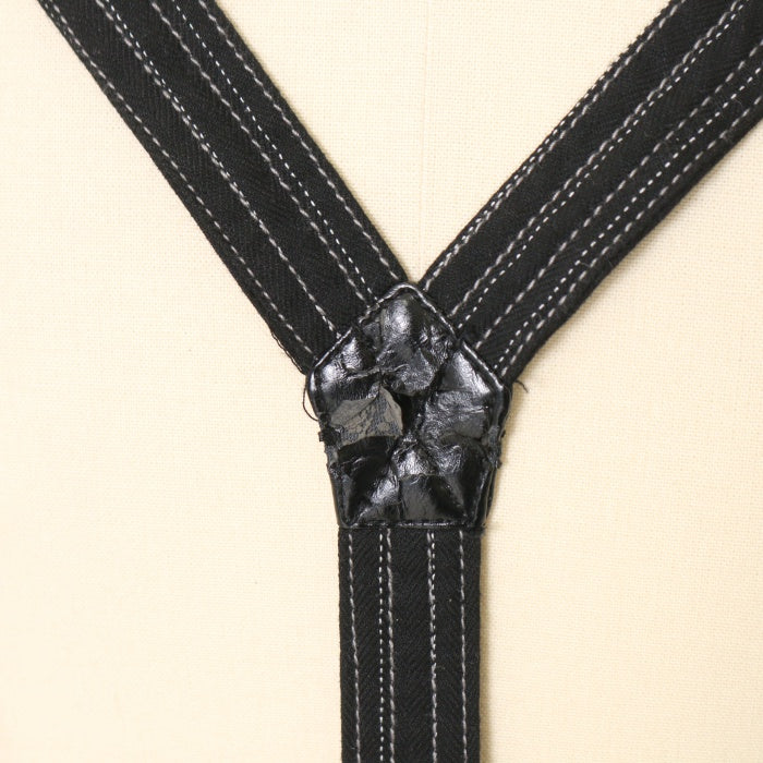 【EXCENTRIQUE】ドビーストライプコットン半袖コルセットワンピース クラフトスタンダードブティック CRAFT STANDARD BOUTIQUE