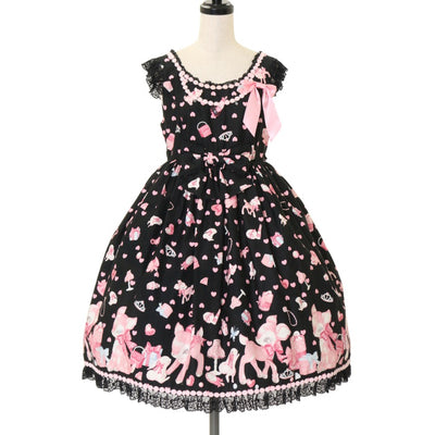 angelic pretty candy sprinkle サロペット バレッタ