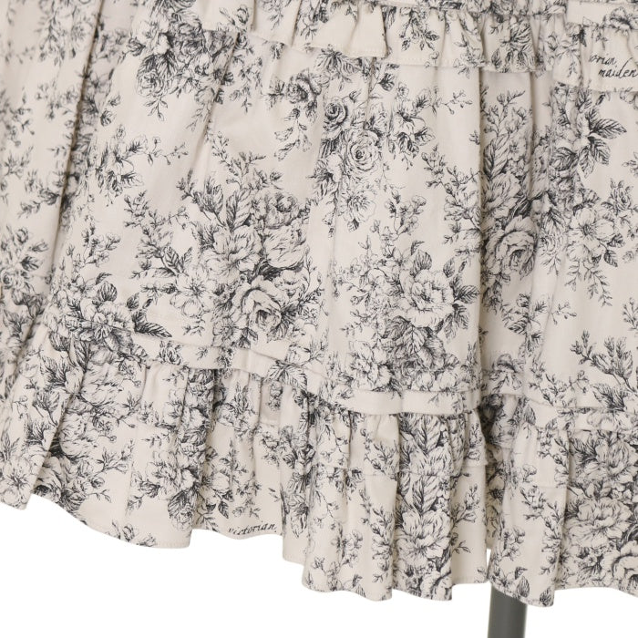 USED】トワルドロココブーケティアードロングドレス | Victorian